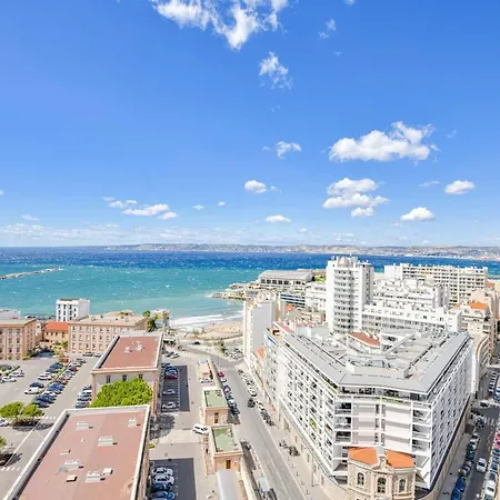 L'Horizon - 3 Ch Climatise Avec Vue Mer Incroyable Marseille Exterior photo