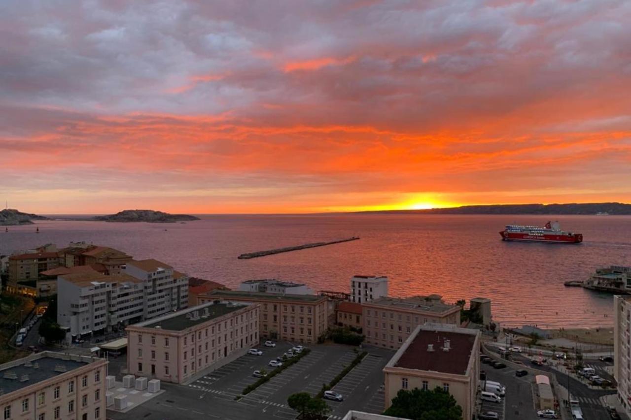 Apartment L'horizon - 3 Ch Climatise Avec Vue Incroyable Marseille
